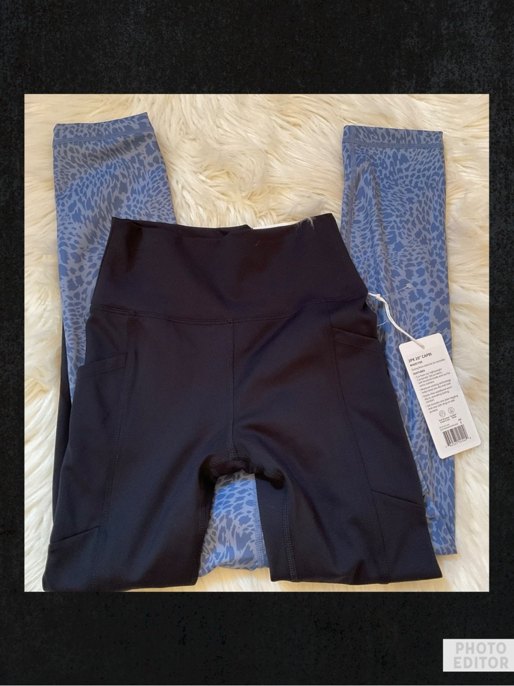 Balance Collection 2-Pack 20” Capri Leggings - NWT - Size Small